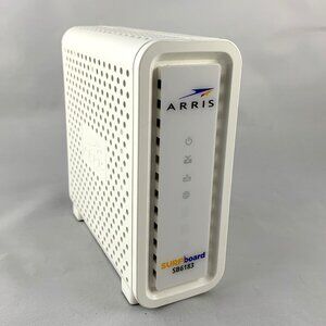ARRIS SURFboard Cable Internet Modem, SB6183 with AC Adapter, DOCSIS 3.0, White
